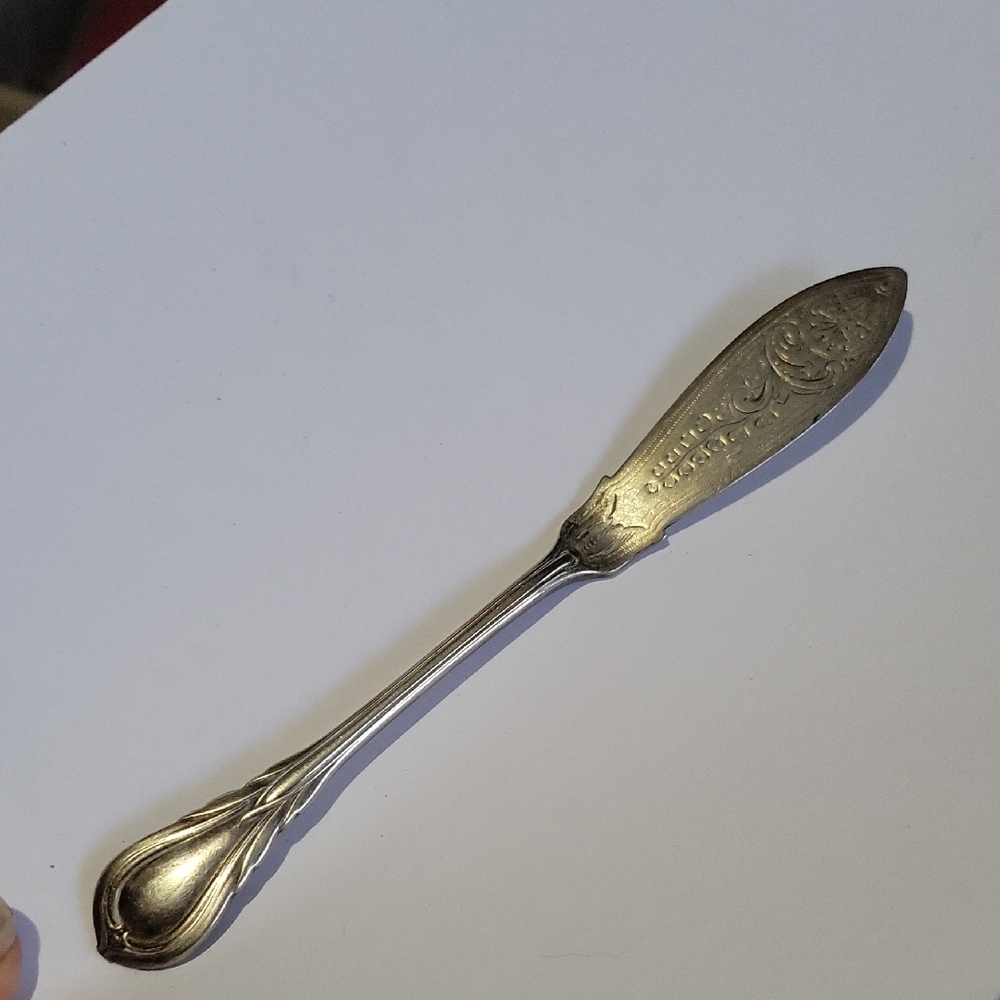 Vintage Silverplated Butter Knife